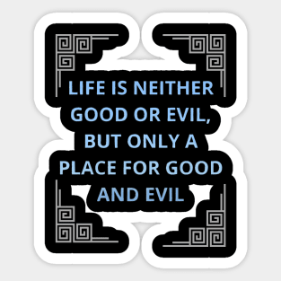 stoicism quotes Sticker